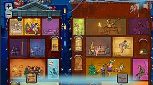 Christmas Eve Hentai Party With Big Tits And Dildo Toys