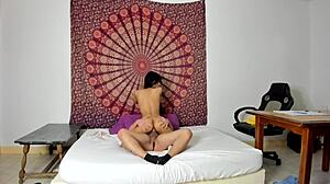 Stepsister Seduces Stepbro with Blowjob and Intense Fucking in Homemade Sex Tape