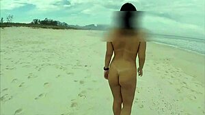 Secret Beach Fuck With Friend's Wife Anal In Motel!