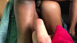 Royalty Tha Ryda Returns for Intense Ebony Doggystyle Action