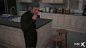 Watch This Redhead Grip That Strong Cock Hard!