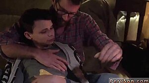 Nude Legal Teen Boys Explore Gay Desires at Stepdad's Cabin Retreat for the First Time