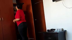 Latina Stepsister Gives Delicious Blowjob to Monster Cock