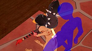 Xinyan From Genshin Impact Receives Boobjob And Anal