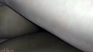 Latina amateur with big natural tits enjoys anal assfucking until orgasm and creampie