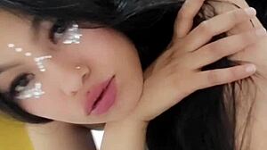 This brunette loves getting her pussy licked and deepthroating big cocks