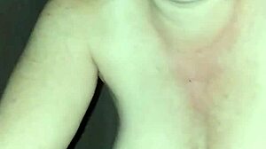 wife enjoys using various toys at home