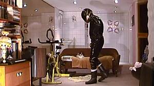 Roxina2001's Futanari Doll in Rubber Helmet