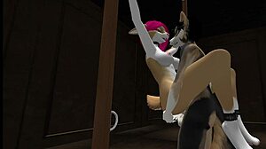 tim gets his chance to fuck the pink bunny the way he wants