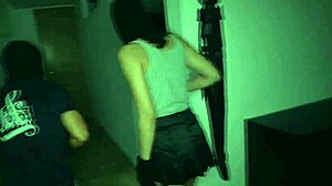 latino burglar couple caught during breaking in, leading to unexpected reality encounter