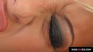 anna lies back, her fingers teasing her wet pussy as she grabs the dildo for intense solo masturbation