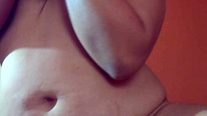 Redhead amateur cums intensely on massive interracial cock in POV.