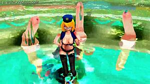 Wow, Can You Believe Two Futanari Dancing Wildly in This Tail Dance Show?