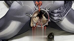 The Spider Venom Suit Trains My Hole For Anal Assfucking