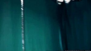 brunette bends over for big cock doggystyle after playing with toys, cumming on her ass