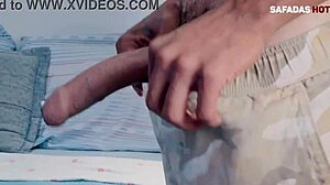 Can this latina handle that monster cock?