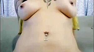 Intense pounding of a massive cock with wet pussy action