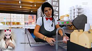 Anna shows exciting affection 😍 in car crush.