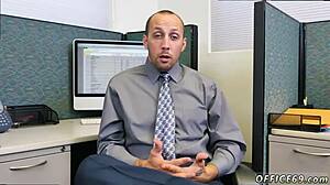 Intriguing gay male explores first-time solo play with oral and hand action