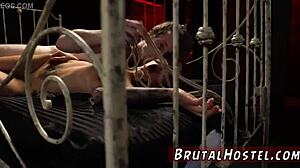 Blonde Slave Girl Fucks Man and Gets Punished Harshly