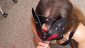 Amateur POV Sloppy Blowjob and Cumshot in Mouth