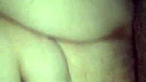 The white girl creamed on the black dick