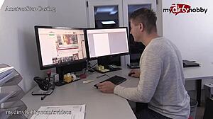 Gorgeous Blonde Babe Feels Intense Pleasure In Doggystyle