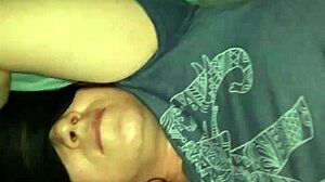 The white girl creamed on the black dick