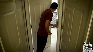 prestine edge strokes my big cock