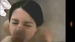 Karla Sánchez Karlazorrita Gets Cum Shot on Her Face and Tits