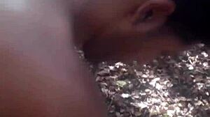 two guys have passionate gay sex in the reserve