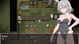 Grace explores the labyrinth town in this emotional anime game part 1