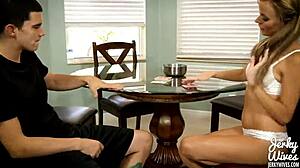 prestine edge strokes my big cock