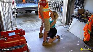 i messed up and got my blonde tattooed pussy licked by the car mechanic on the roadside