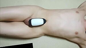 Secret Account Boy Strokes Cock with Vibrating Rotor