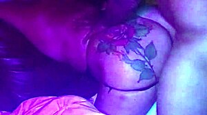 i'm bending over this brazilian milf with her fat ass in doggystyle, getting that bbc while bound and clothes ripped on her business trip