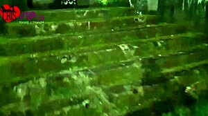 Cristina Almeida fucks fan in abandoned mansion.