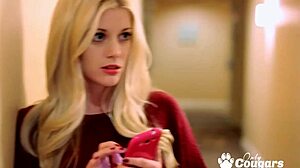 Charlotte Stokely and Natasha Malkova Bang Hard in Hotel Room with Fingering