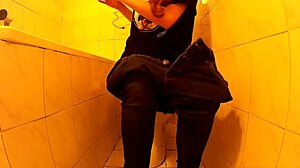 Boldly Spying On My Best Friend's Hot Argentine Wife In The Shower Using Hidden Camera