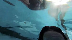 brunette sofie marie toys pussy underwater