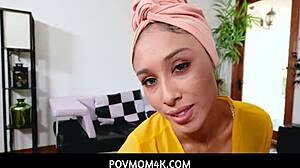 i watch this small tits latin stepmom get pov banged in povmom4k