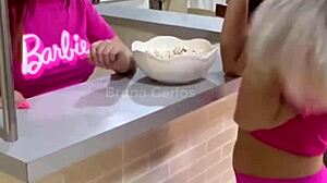 barbies tired of ken playing alone