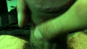 Amateur video of gentle caressing him in a soothing way