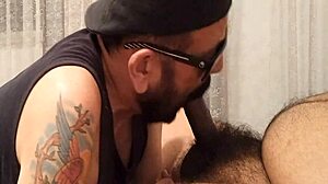 Meu Urso Carinhoso Sucks Gay Mature Cock For Cumshot