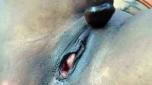 I masturbate outdoors, feeling the fresh air on my skin as I cum hard.