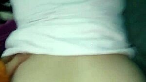 Intense doggystyle session with her bent over on day five.