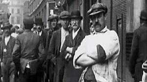 In early 20th century, a hairy babe gives blowjob in vintage porn