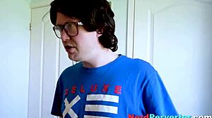 Horny lady delivers intense blowjob to orgasm