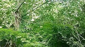 I was masturbating in the river