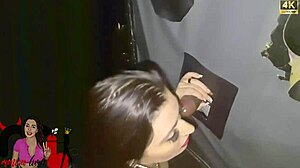 I still stay married 'cause my tame cuck loves watching me at the gloryhole.